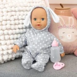 BAYER Anna First Words Baby 38 Cm, Grau 10 BAYER Anna First Words Baby 38 Cm, Grau -Spielzeug Geschaft 25569428 05