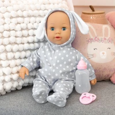 BAYER Anna First Words Baby 38 Cm, Grau 5 BAYER Anna First Words Baby 38 Cm, Grau - Image 5