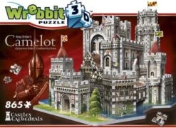 Wrebbit 3D Puzzle King Arthur´s Camelot, 865 Teile -Spielzeug Geschaft 25666420 03