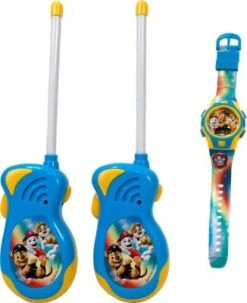 Walkie Talkies PAW Patrol, Inkl. Kinderarmbanduhr
