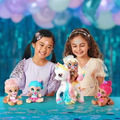 Kindi Kids™ Babyschwester Mini Mello Als Einhorn Mit Magischer Gesichtsbemalung 5 Kindi Kids™ Babyschwester Mini Mello Als Einhorn Mit Magischer Gesichtsbemalung - Image 5