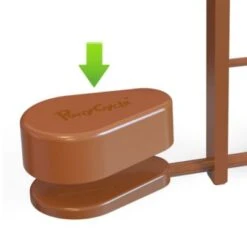 PonyCycle Ersatzpedal Auflage Für Größe Für Modell U-Braun