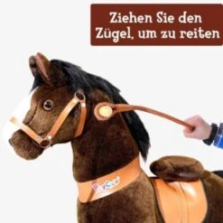 PonyCycle Reiten Braune Zügel-(85 Cm) -Spielzeug Geschaft 25784289 03
