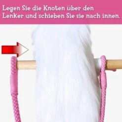 PonyCycle Reiten Rosa Zügel -(85 Cm) -Spielzeug Geschaft 25816515 04