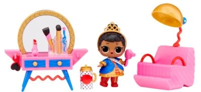 L.O.L. Furniture Playset With Doll - Her Majesty + Beauty Booth 1 L.O.L. Furniture Playset With Doll - Her Majesty + Beauty Booth