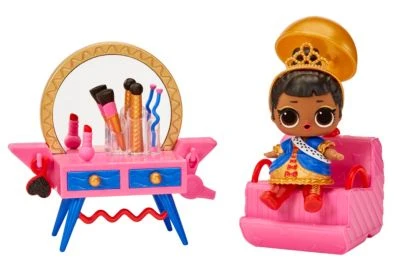 L.O.L. Furniture Playset With Doll - Her Majesty + Beauty Booth 2 L.O.L. Furniture Playset With Doll - Her Majesty + Beauty Booth - Image 2