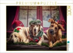 CALVENDO® Puzzle CALVENDO Puzzle Die Drei Heiligen Hundekönige - 1000 Teile Foto-Puzzle Für Glückliche Stunden