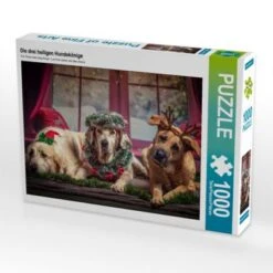 CALVENDO® Puzzle CALVENDO Puzzle Die Drei Heiligen Hundekönige - 1000 Teile Foto-Puzzle Für Glückliche Stunden -Spielzeug Geschaft 25921679 04