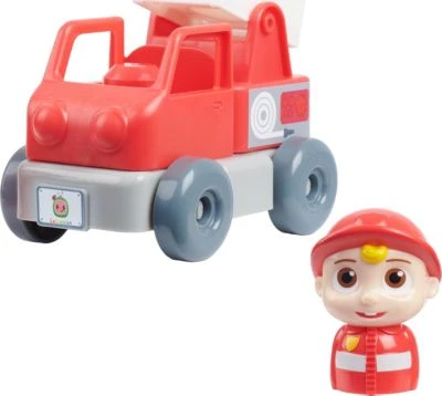 Just Play Cocomelon Build A Vehicle: JJ Im Feuerwehrauto, 4-tlg. 4 Just Play Cocomelon Build A Vehicle: JJ Im Feuerwehrauto, 4-tlg. - Image 4