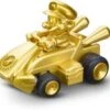 CARRERA RC - 2,4GHz Mario Kart Mini RC Mario - Gold, Ferngesteuertes Auto Für Kinder Ab 6 Jahren