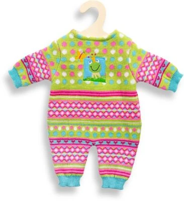 Heless Puppen-Strick-Strampler Froschi, Gr. 28-35 Cm 1 Heless Puppen-Strick-Strampler Froschi, Gr. 28-35 Cm