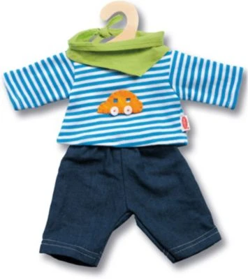 Heless Jeans Mit Streifenshirt Gr. 28-35 Cm, Puppenkleidung 1 Heless Jeans Mit Streifenshirt Gr. 28-35 Cm, Puppenkleidung