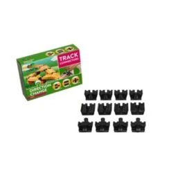 TOY2 Richtungsänderung - 12 Track Connectors - Schienenzubehör Holzeisenbahn