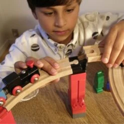 TOY2 Richtungsänderung - 12 Track Connectors - Schienenzubehör Holzeisenbahn 11 TOY2 Richtungsänderung - 12 Track Connectors - Schienenzubehör Holzeisenbahn -Spielzeug Geschaft 26105237 06