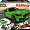 Revell Build 'n Race Mercedes-AMG GT R, Grün, Auto-Bausatz Mit Rückziehmotor Für Kinder Ab 4 Im Maßstab 1:43, 10 Teile, 9 Cm