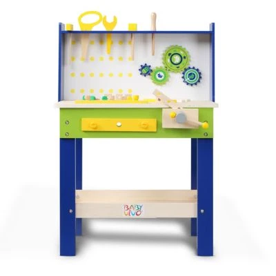 Baby Vivo Spielwerkbank Mit 29 Teiligen Zubehör - Luigi 2 Baby Vivo Spielwerkbank Mit 29 Teiligen Zubehör - Luigi - Image 2