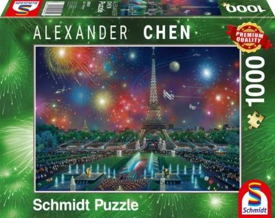 Schmidt Spiele Feuerwerk Am Eifelturm 1 Schmidt Spiele Feuerwerk Am Eifelturm