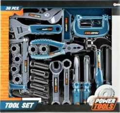 Toi Toys Toi-Toys POWER TOOLS Werkzeugset, 30-tlg. -Spielzeug Geschaft 26462241 04