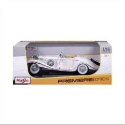 Maisto Modellauto Mercedes 500K Typ Specialroadster 1936 (weiß, Maßstab 1:18) 11 Maisto Modellauto Mercedes 500K Typ Specialroadster 1936 (weiß, Maßstab 1:18) -Spielzeug Geschaft 26557159 06