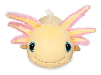 UNI-TOYS® Plüsch-Kissen Axolotl Gelb - Ultra-weich - 59 Cm (Länge) - Plüschtier Kuscheltiere 2 UNI-TOYS® Plüsch-Kissen Axolotl Gelb - Ultra-weich - 59 Cm (Länge) - Plüschtier Kuscheltiere - Image 2