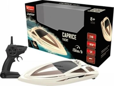 Amewi Caprice Yacht 2,4GHz RTR 15km/h, Braun/cremeweiß, 380 Mm 1 Amewi Caprice Yacht 2,4GHz RTR 15km/h, Braun/cremeweiß, 380 Mm