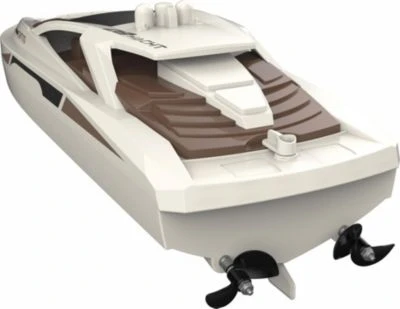 Amewi Caprice Yacht 2,4GHz RTR 15km/h, Braun/cremeweiß, 380 Mm 3 Amewi Caprice Yacht 2,4GHz RTR 15km/h, Braun/cremeweiß, 380 Mm - Image 3