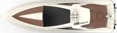Amewi Caprice Yacht 2,4GHz RTR 15km/h, Braun/cremeweiß, 380 Mm 5 Amewi Caprice Yacht 2,4GHz RTR 15km/h, Braun/cremeweiß, 380 Mm - Image 5