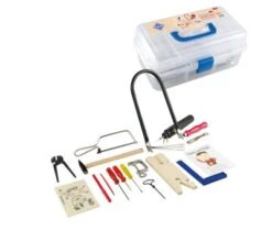 Pebaro Laubsäge-Set Mit Stahlwerkzeugen Und Bohrmaschine, 641S