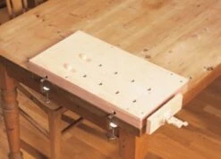 Pebaro Arbeitsplatte Vollholz Natur 58 X 31 Cm Mit Einspannhalterung, 485 -Spielzeug Geschaft 26603015 05