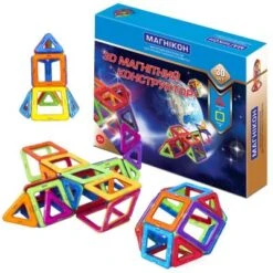 MAGNIKON Magnetische Bausteine “Der Komet” - Magnetbau-Set 30-teilig, Magnetbausteine, Ideal Als Konstruktionsspielzeug Zur Förderung Von Kreativität & Motorik, Spielzeug Für Kinder Ab 3 Jahre