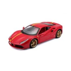 Bburago Modellauto Ferrari F488 GTB (Maßstab 1:24)