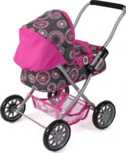 CHIC 2000 Mini-Kuschel-Puppenwagen SMARTY, Hot Pink Pearls -Spielzeug Geschaft 27379274 03