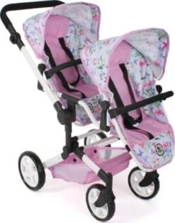 CHIC 2000 Puppenwagen Linus Duo, Flowers