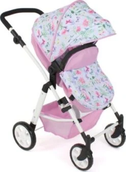 CHIC 2000 Kombi-Puppenwagen NELE, Flowers -Spielzeug Geschaft 27379354 06