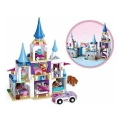 Sluban Klemmbausteine Saphir-Schloss (818 Teile) 7 Sluban Klemmbausteine Saphir-Schloss (818 Teile) -Spielzeug Geschaft 27530752 03