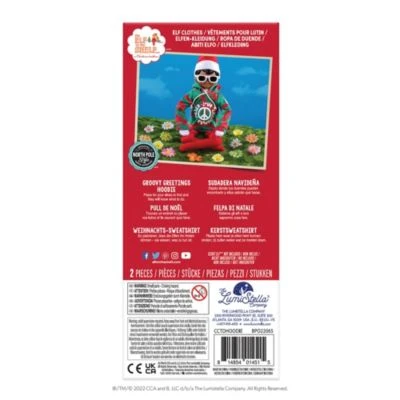 ELF On The SHELF® The Elf Outfit - Love & Peace Hoodie 5 ELF On The SHELF® The Elf Outfit - Love & Peace Hoodie - Image 5