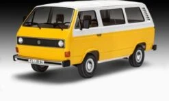 VW T3 Bus Bulli, Revell Modellbausatz Im Maßstab 1:25, 77 Teile, 18,5 Cm -Spielzeug Geschaft 27600401 03