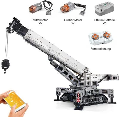 MOULD KING Klemmbausteinset Kran 17002 2 MOULD KING Klemmbausteinset Kran 17002 - Image 2