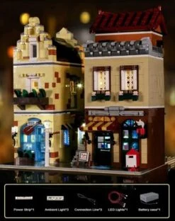 MOULD KING Klemmbausteinset Café 16008 -Spielzeug Geschaft 27708069 03