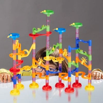 Relaxdays Kugelbahn 120-teilig 2 Relaxdays Kugelbahn 120-teilig - Image 2