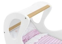 Erst-Holz® Weißer Holzpuppenwagen Als Lauflernhilfe 95-001 -Spielzeug Geschaft 27735194 03