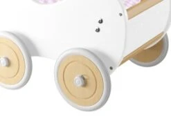 Erst-Holz® Weißer Holzpuppenwagen Als Lauflernhilfe 95-001 -Spielzeug Geschaft 27735194 06