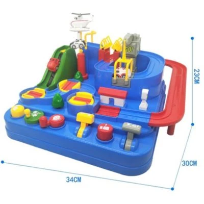 Debuy Schiebekonsole Spielzeug Autoabenteuer Breakout Tracker - Blau Kinderspielzeug Für Frühes Lernen - Blau 2 Debuy Schiebekonsole Spielzeug Autoabenteuer Breakout Tracker - Blau Kinderspielzeug Für Frühes Lernen - Blau - Image 2