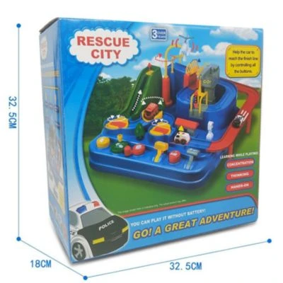 Debuy Schiebekonsole Spielzeug Autoabenteuer Breakout Tracker - Blau Kinderspielzeug Für Frühes Lernen - Blau 3 Debuy Schiebekonsole Spielzeug Autoabenteuer Breakout Tracker - Blau Kinderspielzeug Für Frühes Lernen - Blau - Image 3