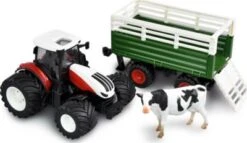 Amewi RC Traktor Mit Viehtransporter, Sound & Licht, 1:24 RTR Mit Kuh Als Zubehör -Spielzeug Geschaft 28380789 04