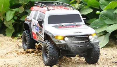 Amewi Dirt Climbing SUV Race Crawler 4WD 1:10 RTR Weiß/rot 2 Amewi Dirt Climbing SUV Race Crawler 4WD 1:10 RTR Weiß/rot - Image 2