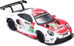 Bburago Modellauto Porsche 911 RSR LeMans '20 (rot, Maßstab 1:43) -Spielzeug Geschaft 28429165 05