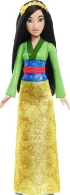 Disney Princess Disney Prinzessin-Spielzeug, Mulan-Modepuppe Mit Accessoires