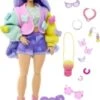 Barbie Extra Doll 20 - Lavender Hair/Butterfly Clips