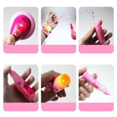 Debuy Arzt-Spielzeug-Set 15PCS Arzt-Spielzeug-Set Mädchen Medizinische Box Krankenschwester Kind Injektionsspiel Heimspiel Stethoskop Babywerkzeug 5 Debuy Arzt-Spielzeug-Set 15PCS Arzt-Spielzeug-Set Mädchen Medizinische Box Krankenschwester Kind Injektionsspiel Heimspiel Stethoskop Babywerkzeug - Image 5